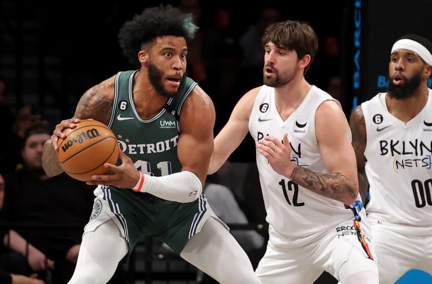  Les Pistons dominent les Nets à Brooklyn
