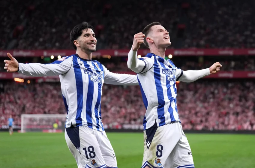  La Real Sociedad climatise San Mamés et prend une option sur la finale