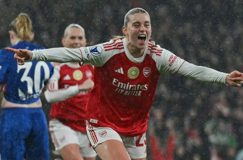  LdC (F) : Arsenal punit Chelsea et s’approche des demi-finales