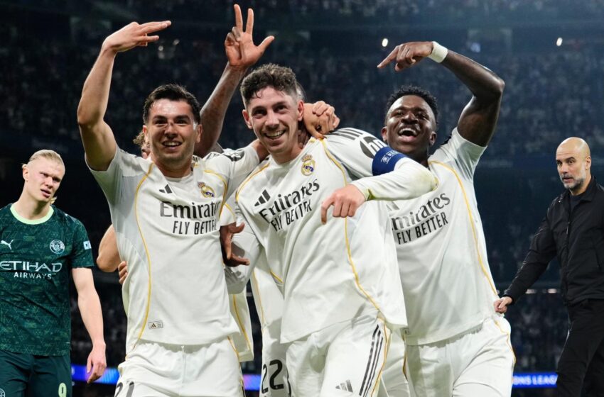  Le Real Madrid écrase Manchester City grâce à un Valverde stratosphérique !
