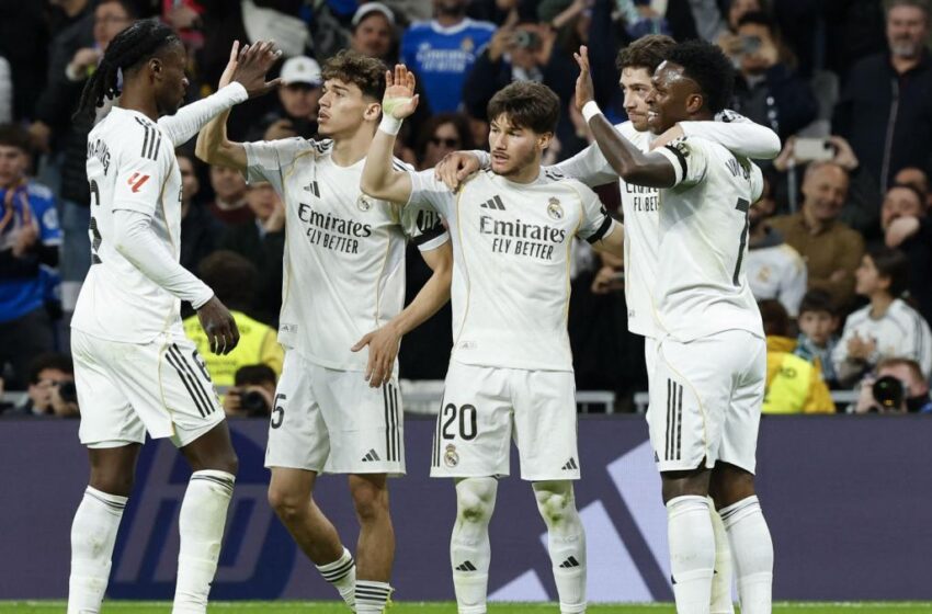 Le Real Madrid brille sans Mbappé et fait trembler le leader catalan