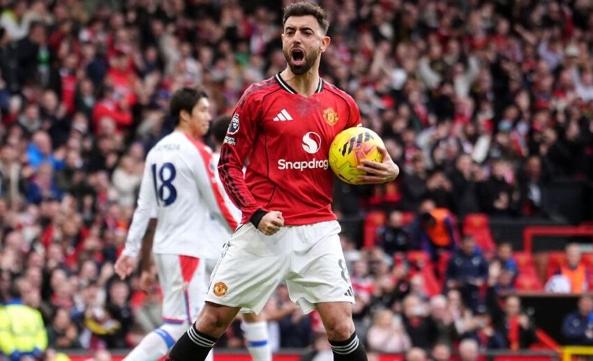  Manchester United renverse Palace et s’installe à la troisième place