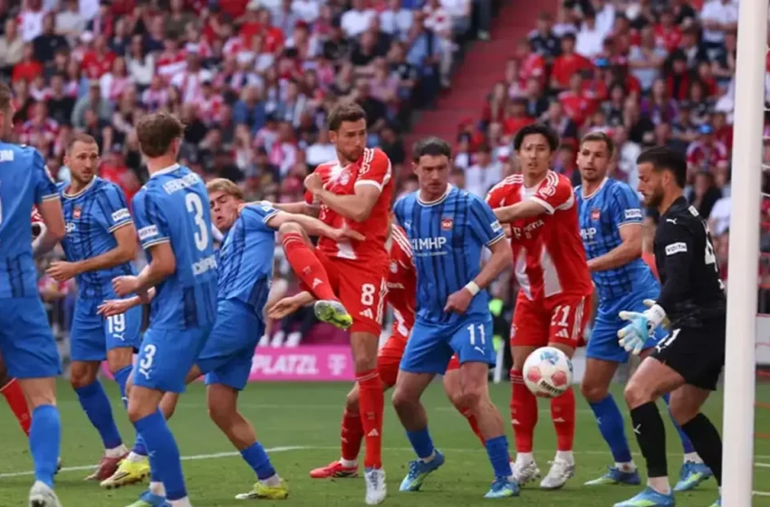  Le Bayern bousculé, Heidenheim frôle l’exploit !