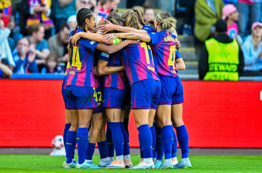  LdC (F) : Le Barça écrase l’OL en seconde période et s’offre la couronne européenne !