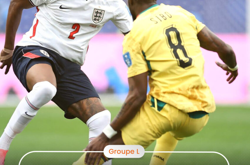  Phase de poules : L’Angleterre et le Ghana se neutralisent dans un premier acte stérile