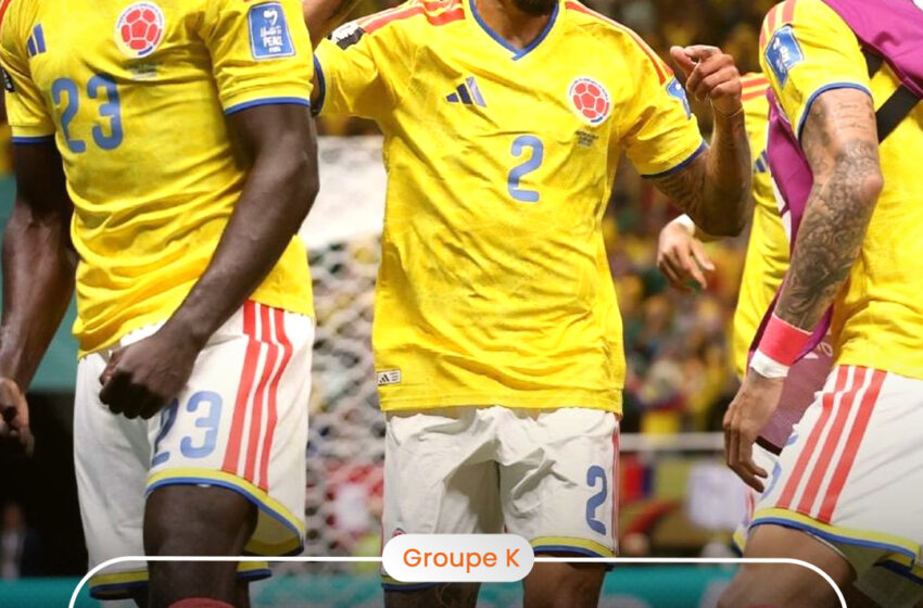  Phase de poules : La Colombie force le verrou de la RD Congo et file en 16es de finale
