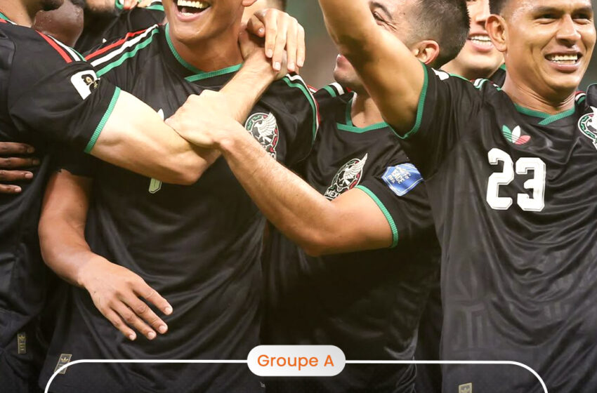  Le Mexique assure l’essentiel et s’empare du trône du Groupe A