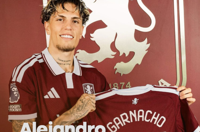  Mercato : Alejandro Garnacho franchit le pas et s’engage officiellement avec Aston Villa !