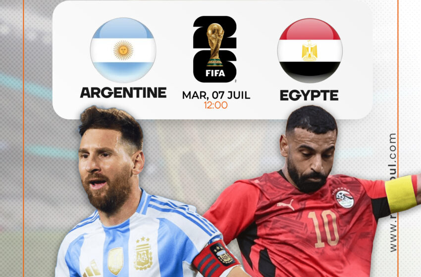 Avant-match : L’Argentine de Messi face au mur des Pharaons égyptiens à Atlanta