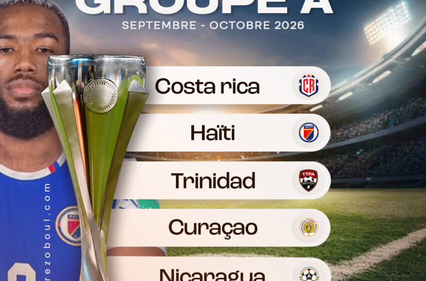  Ligue des Nations CONCACAF 2026-2027 : Haïti connaît ses adversaires