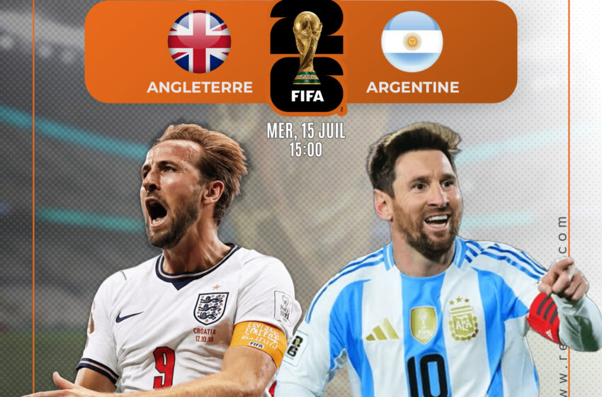  Avant-match : Angleterre – Argentine, le roi Bellingham défie le génie de Messi pour une place en finale du Mondial !