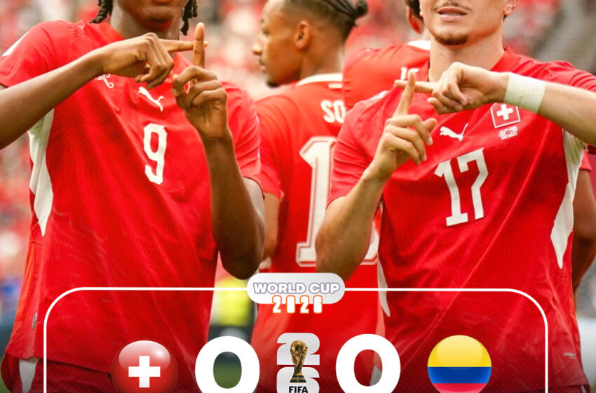  8es de finale : La Suisse climatise la Colombie aux tirs au but et rejoint l’Argentine en quarts !